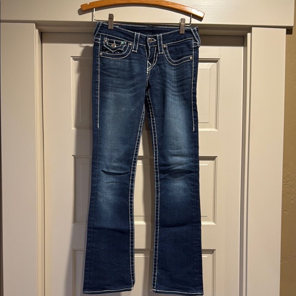 True Religion Blue Boot Cut Jeans